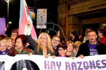 Telde se suma a la manifestación por la Igualdad (Foto Antonio Alí y TA)